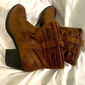 Cute brown ankle boots